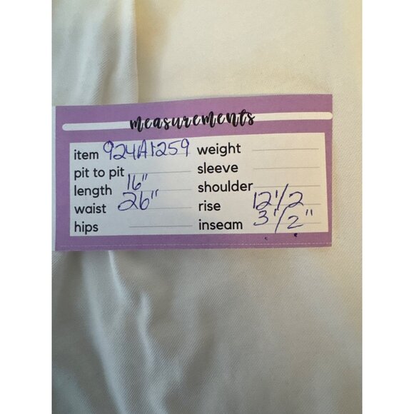 2/$30 ZARA Small White High-Waisted Shorts - Picture 4 of 8